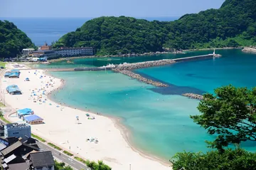 竹野浜海水浴場（兵庫県豊岡市）