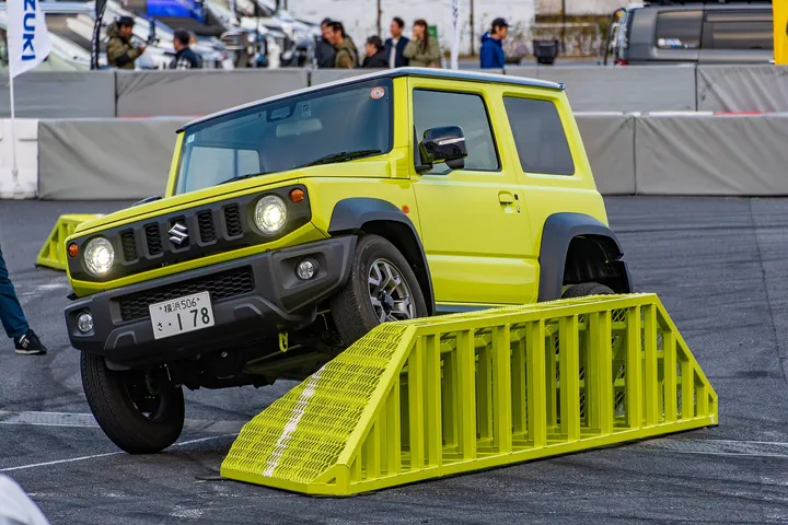 ジャパンモビリティショー2025に並んだ車