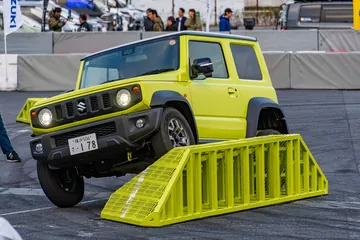 ジャパンモビリティショー2025に並んだ車
