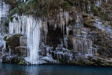 三十槌の氷柱(埼玉県秩父市)