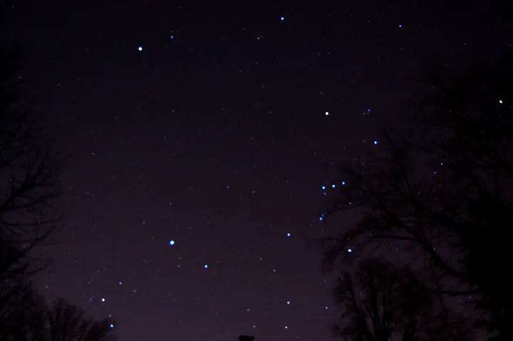 冬の星空
