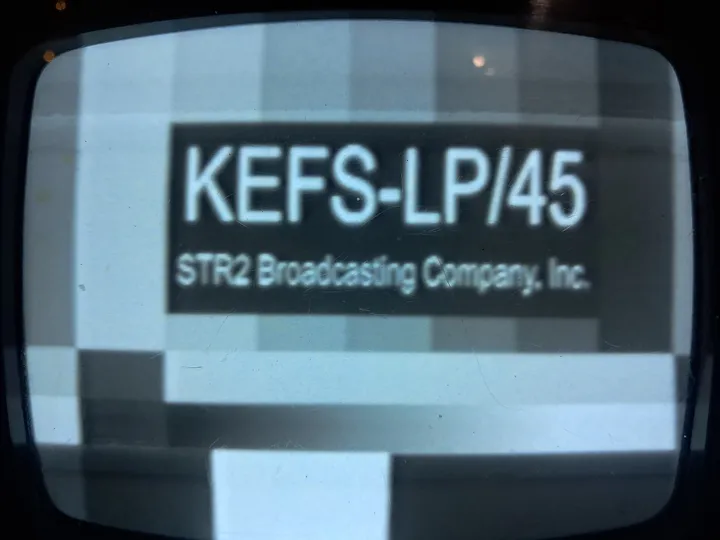 テレビの画面