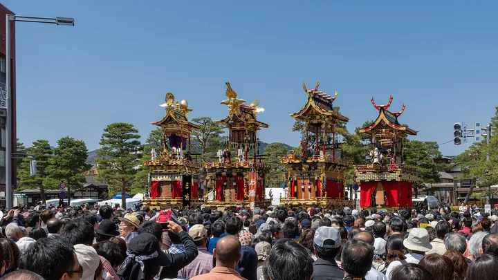高山祭の屋台（岐阜県高山市）