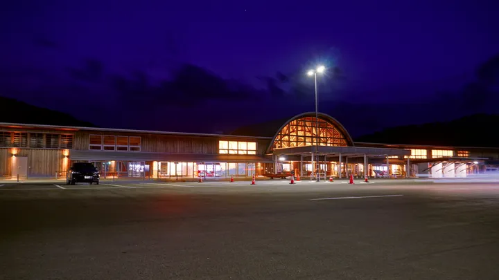 夜の道の駅