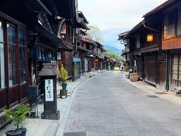 中山道の奈良井宿（長野県塩尻市）