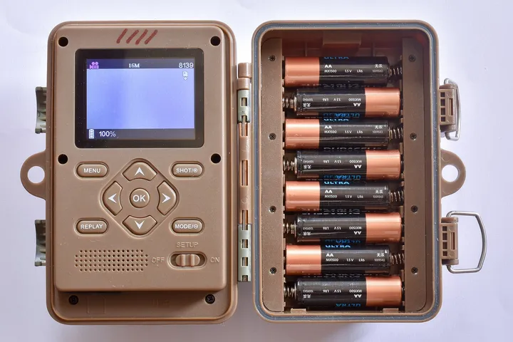 電池を入れた機器