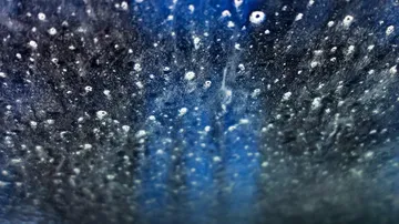 洗車の水しぶき
