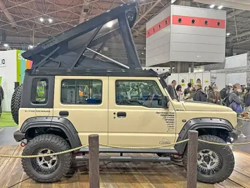 ジムニーのキャンパー（大阪キャンピングカーショー2025）