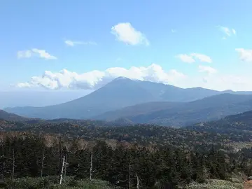 岩手県 八幡平から望む岩手山（秋）