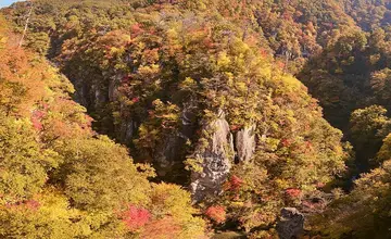 宮城県 鳴子峡の紅葉