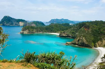 東京都 小笠原 父島 小港海岸とコペペ海岸