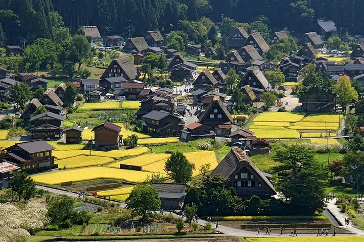 岐阜県 白川郷 荻町の合掌造り集落