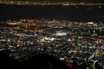 兵庫県 神戸 六甲アイランドの夜景