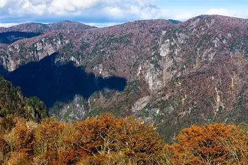 奈良県 大台ヶ原 大蛇嵓付近
