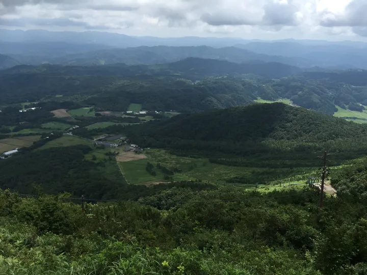 島根県 女三瓶山山頂からの眺め