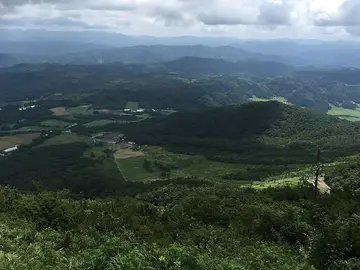 島根県 女三瓶山山頂からの眺め