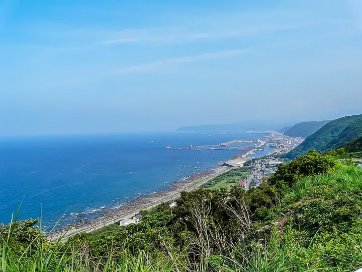 高知県 室戸スカイラインから見た室戸の海