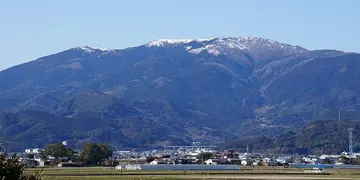 佐賀県 佐賀市 冠雪した天山