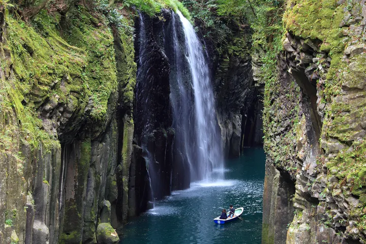 宮崎県 高千穂峡 真名井の滝