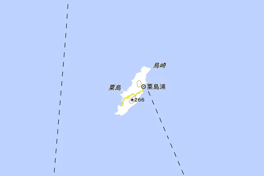 粟島浦村の地図