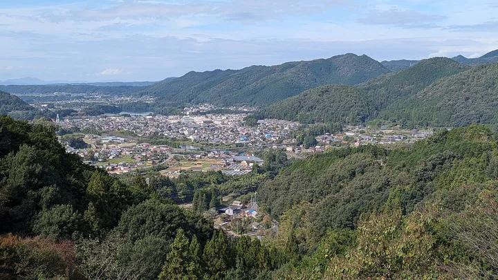八百津町の町並み（岐阜県）