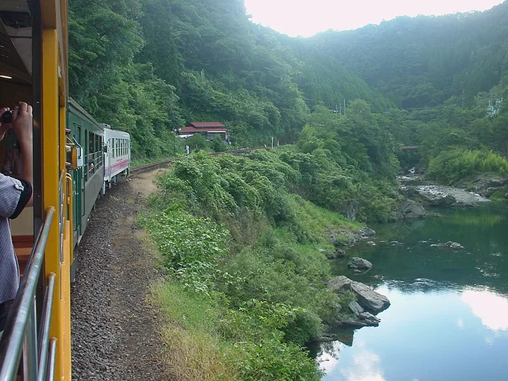 宮崎県 五ヶ瀬川と高千穂鉄道（現役の頃）