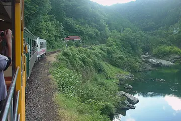 宮崎県 五ヶ瀬川と高千穂鉄道（現役の頃）