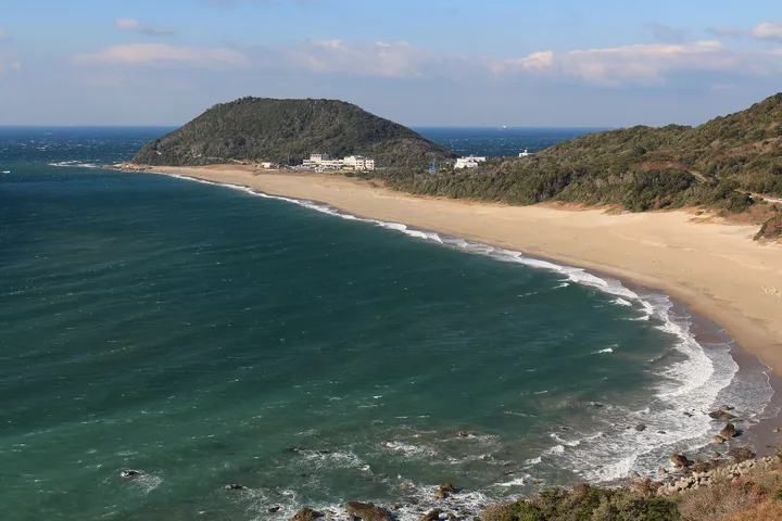 愛知県 田原市 伊良湖岬と恋路ヶ浜