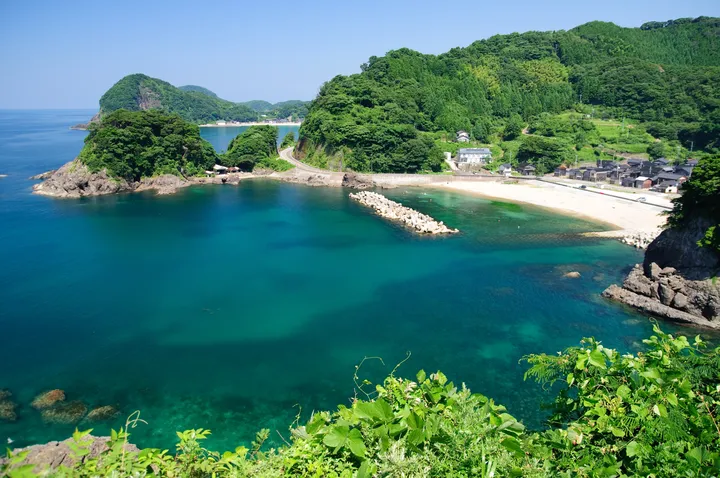 兵庫県 豊岡市 竹野の浜須井海水浴場