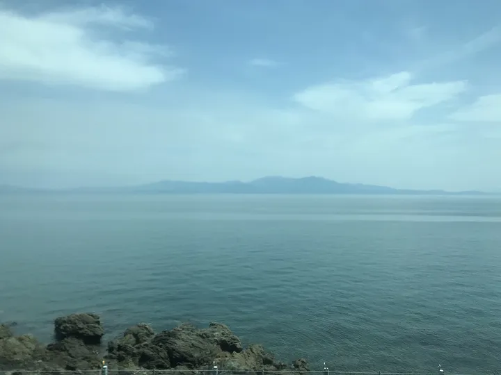 岬から見る海