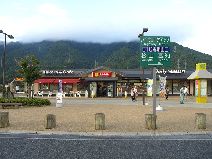 道の駅の建物