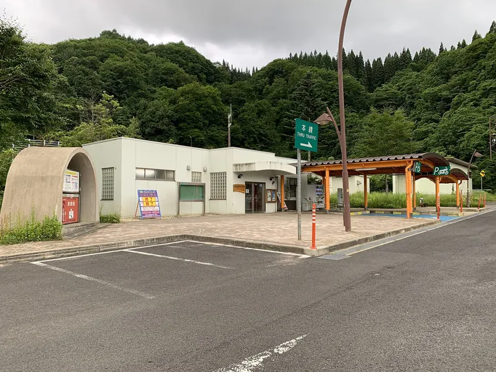 道の駅の駐車場
