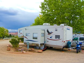 Jayco Eagle のフィフスホイール(米国アリゾナ州)