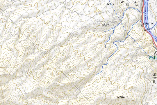 BLUE SUMMIT -AUTO CAMPING SITE-のある地区(沼田市屋形原町)の地図