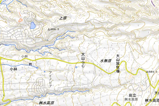FBI DAISENのある地区(西伯郡伯耆町小林)の地図