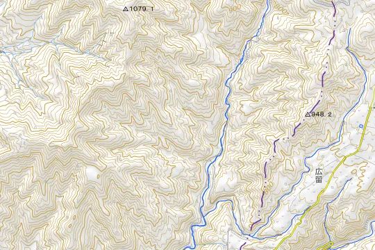 八東ふる里の森のある地区(八頭郡八頭町妻鹿野)の地図