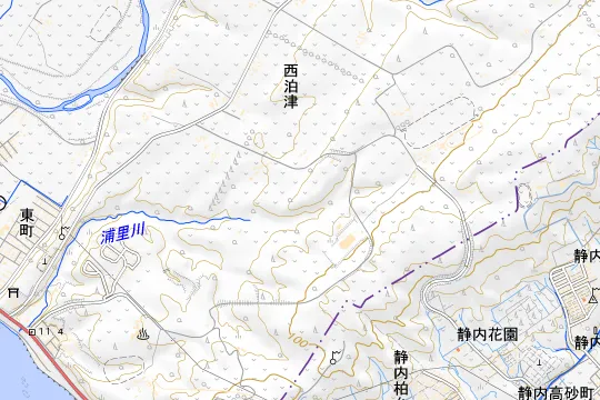RVパークにいかっぷのある地区(新冠郡新冠町西泊津)の地図