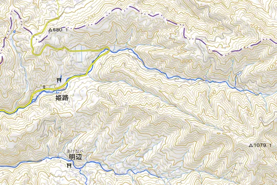 安徳の里 姫路公園キャンプ場のある地区(八頭郡八頭町姫路)の地図